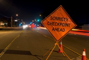 A DUI check point